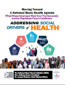 Moving Toward A National Black Health Agenda cover