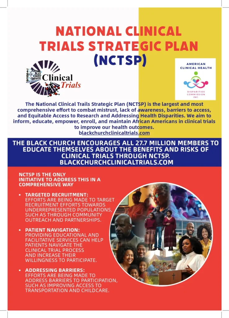 National Clinical Trials Strategic Plan (NCTSP) booklet cover